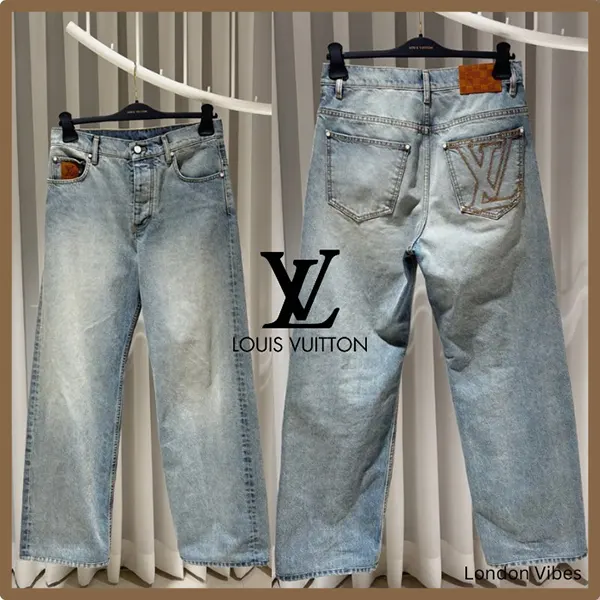 ★日本!!人気！ルイヴィトン スケートフィットデニムパンツ 1AGIXM