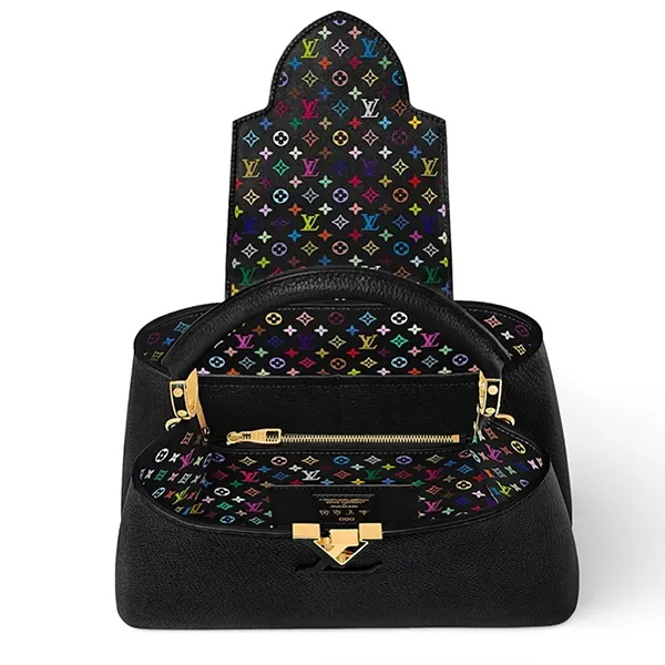 【即発】ルイヴィトン 村上隆 バッグ カプシーヌMM M13878