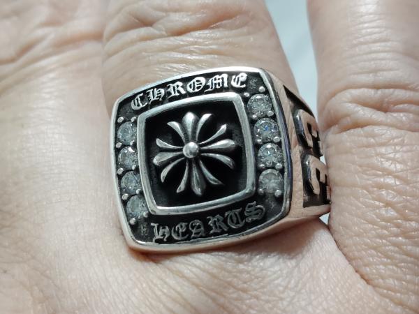 ＋クロムハーツ＋【チャンピオンリング コピー】◆ダイヤモンド ch102320