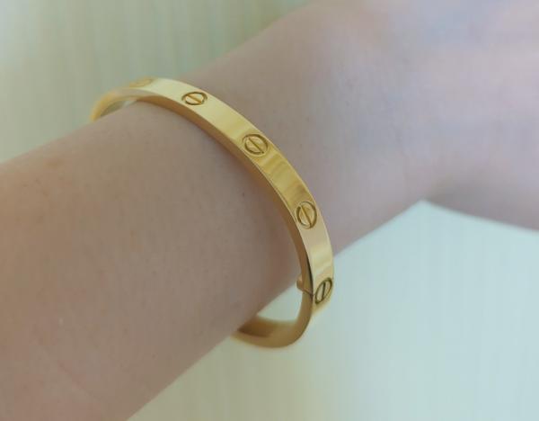 カルティエ ブレスレット ラブブレス K18YGイエローゴールド 新型 サイズ16 B6035516 B6035500