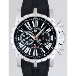 ロジェデュブイ ロジェデュブイ エクスカリバー EX42 78 90 00/09R01/A SS/ラバー 世界限定280本 ブラック