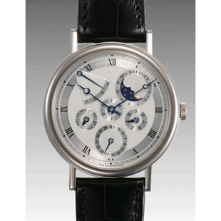 ブレゲコピー パーペチュアルカレンダーパワーリザーブ 5327BB/1E/9V6新品メンズ 自動巻きシルバー