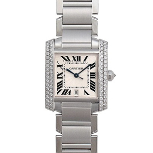 カルティエコピー タンクフランセーズ LM W3029012メンズ 自動巻き ホワイト