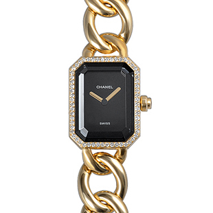 シャネル コピーH100770 クォーツ プルミエールタイプ 新品 レディース ブラック