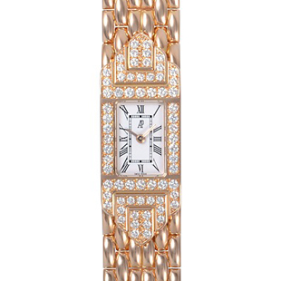 オーデマ・ピゲAUDEMARS PIGUETコピー チャールストン レディ レディース クォーツ ホワイト15300ST.214123