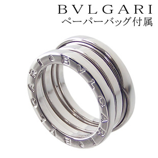ブルガリ（ビーゼロワン・B-ZERO1）リング ブルガリ 3BAND ホワイトゴールド